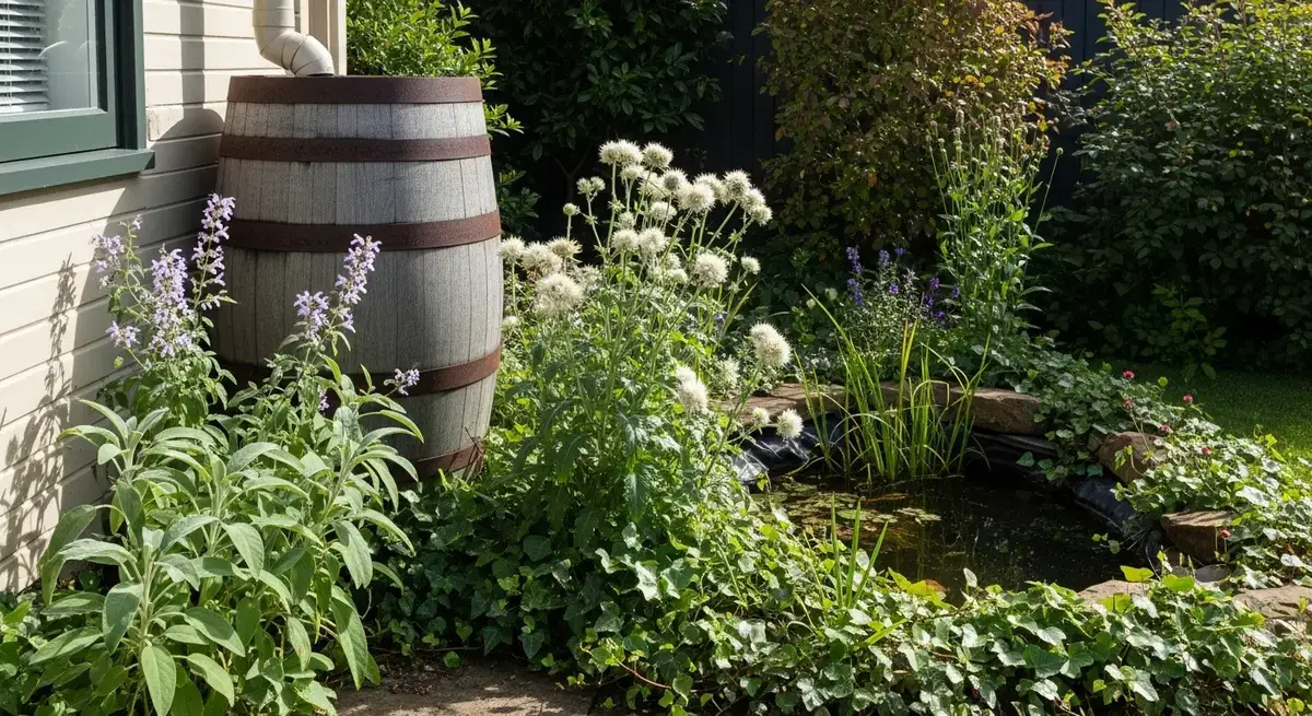 Den garten klimafreundlich und pflegeleicht gestalten