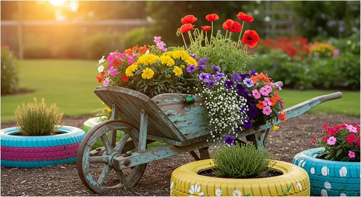 Kreative DIY-ideen für ihre gartendekoration